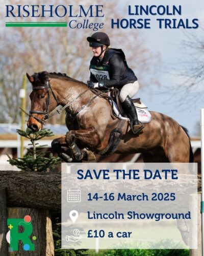 Save the date🐎

Join us at Riseholme College